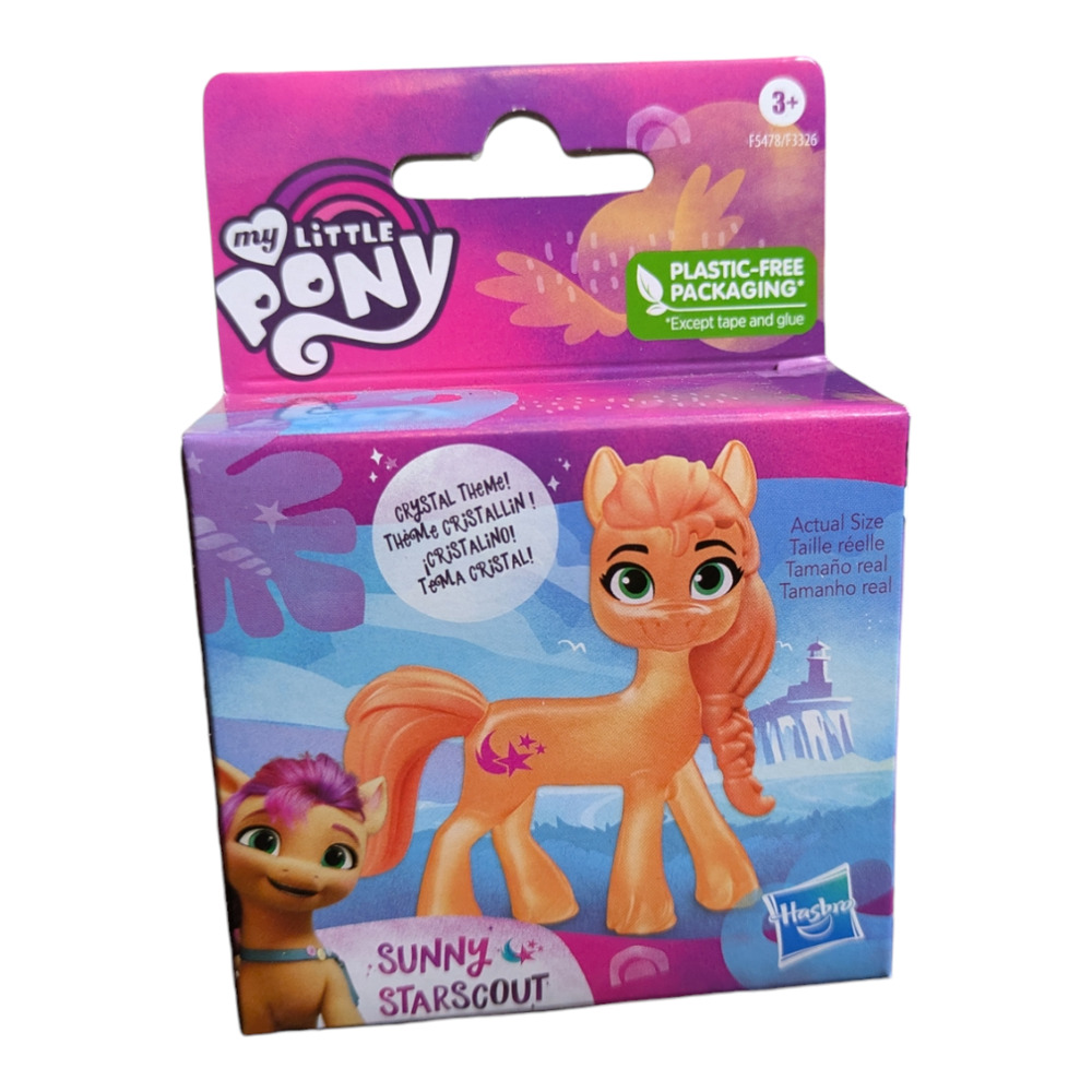 My Little Pony - Sunny StarScout - Hasbro Mini Figure - Orange 2.25" Toy NIB